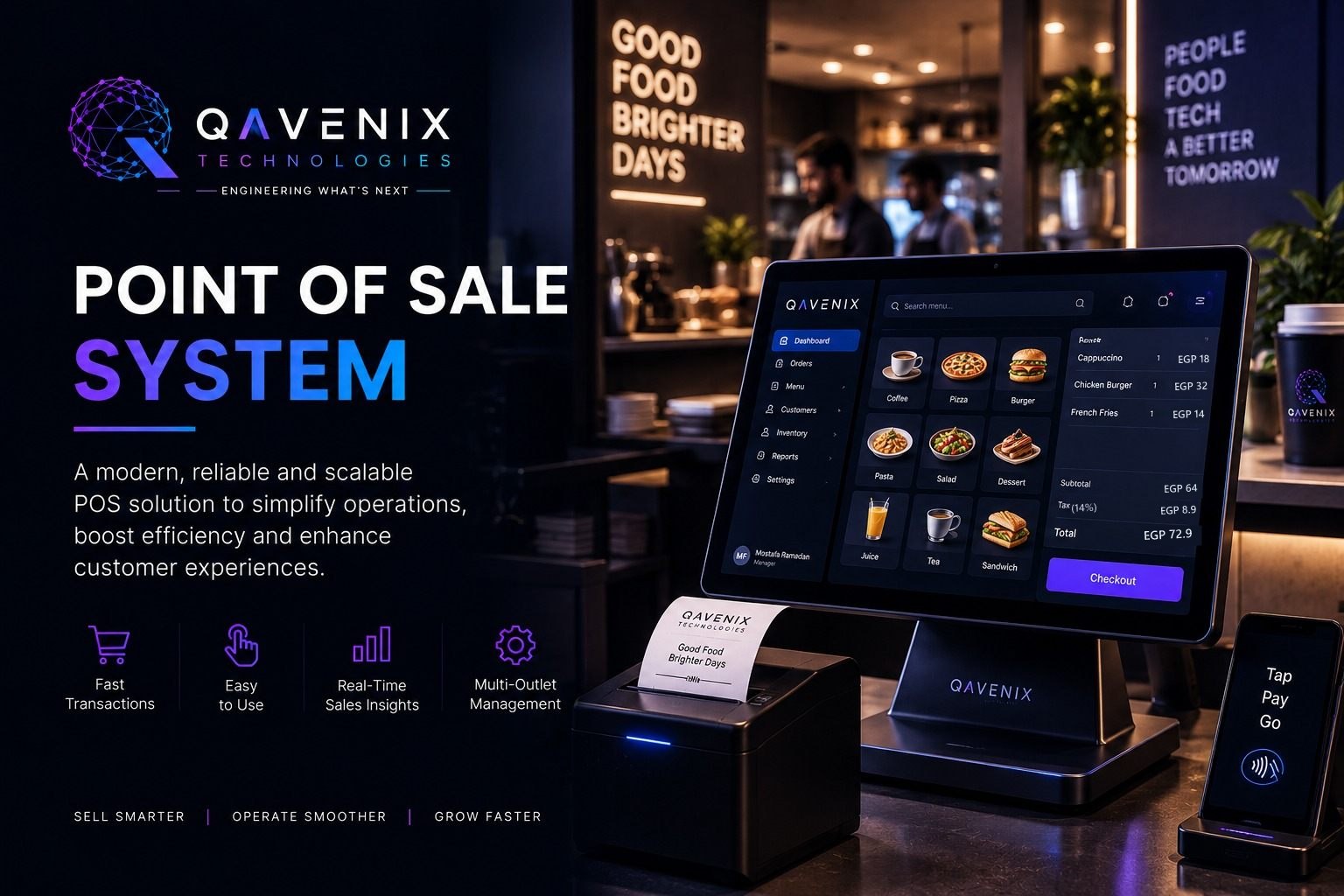 Point of Sale System — QAVENIX